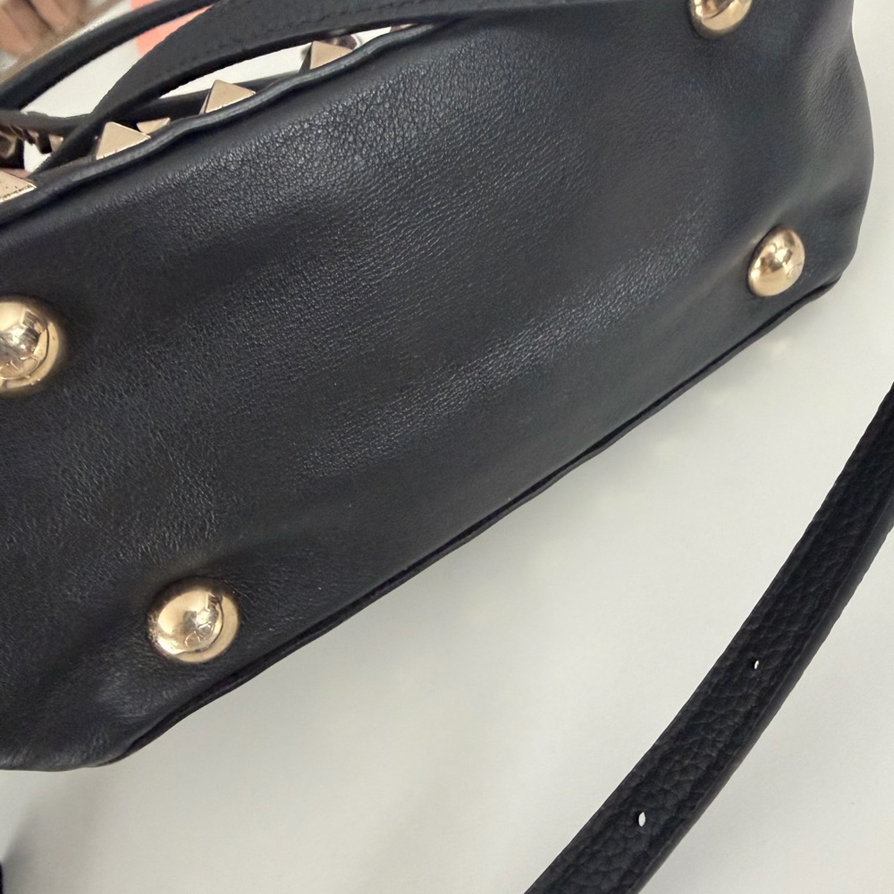 Valentino Garavani Black Studded Mini Tote - Picture 10 of 16